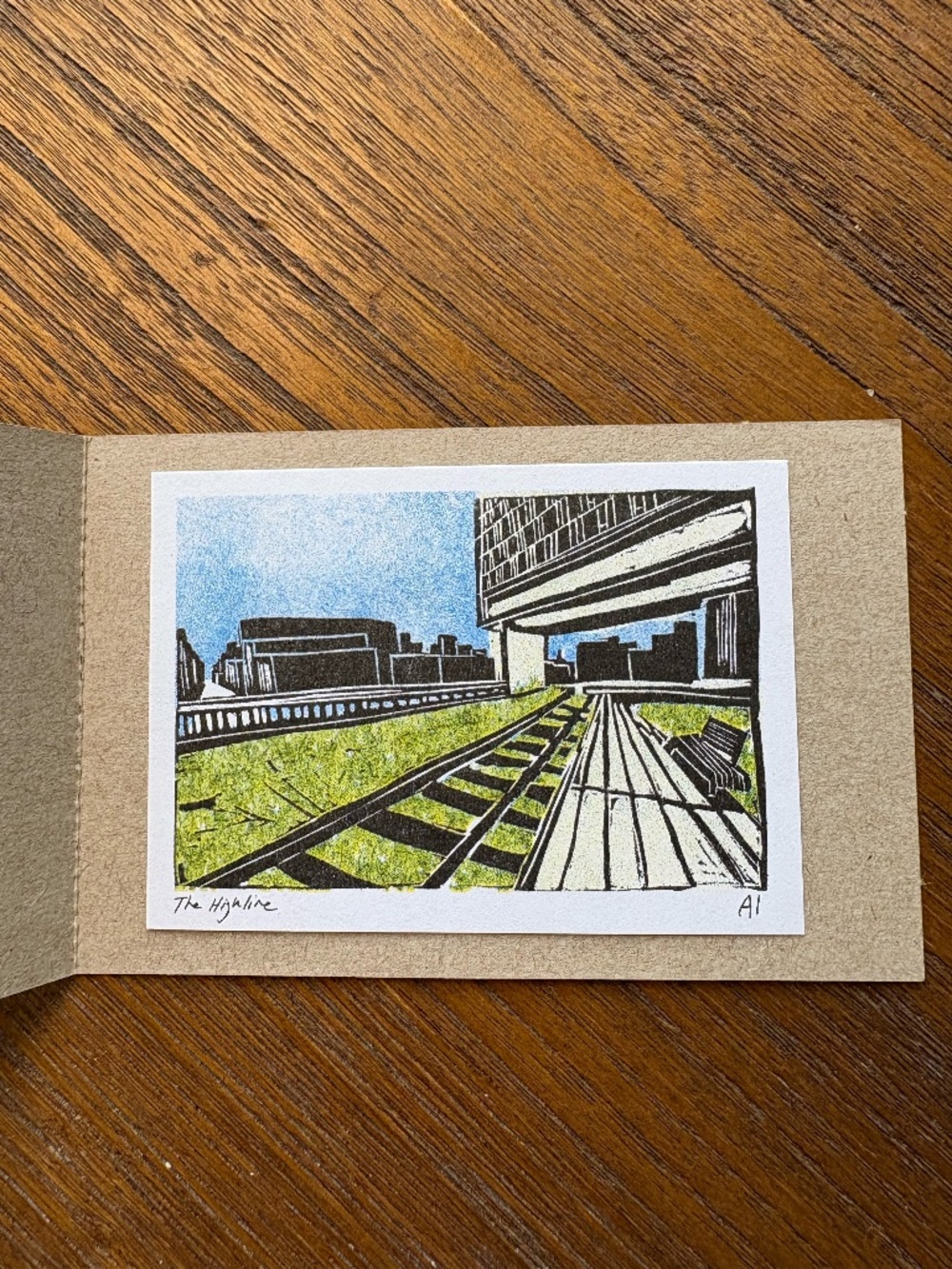 Anastasia Inciardi Mini Print - The Highline - Whitney